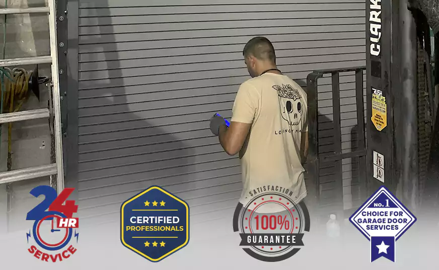 Garage Door Bottom Panel Repair in Whitney, NV