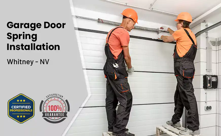 Garage Door Spring Installation Whitney - NV 